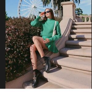 Tibi Emerald Knit Top